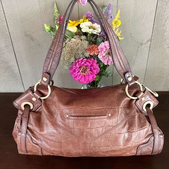 B.Makowsky Vintage Genuine Leather Shoulder Bag - Picture 12 of 15